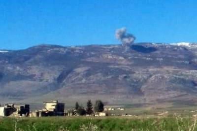 В Сирии российские военные нанесли авиаудар по турецким позициям