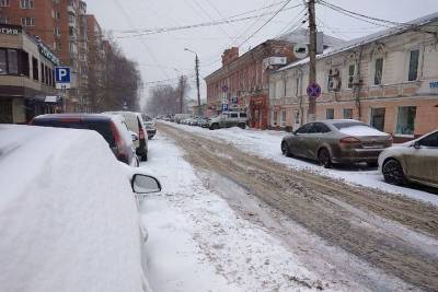 Тулу продолжают расчищать от снега