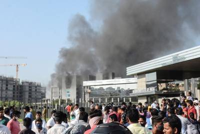 В Индии вспыхнул мощный пожар на заводе по производству вакцин - kp.ua - Пуна