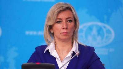 Захарова назвала враждебными действиями санкции США по проекту «Северный поток – 2»