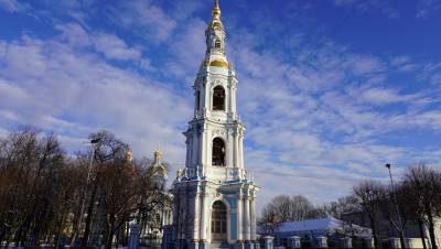 Колокольню Никольского морского собора закроют на реставрацию