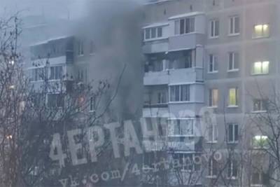 Один человек погиб в пожаре на юге Москвы
