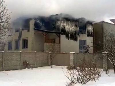 При пожаре в харьковском доме престарелых погибли полтора десятка человек