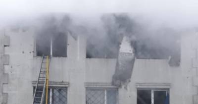 В Харькове сгорел дом престарелых, погибли 15 человек (фото, видео)