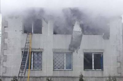 В Харькове произошел пожар в доме престарелых: более 10 погибших