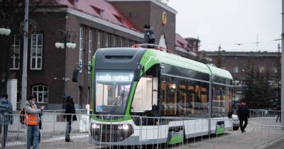 В Калининграде завершили испытания трамвая "Корсар"