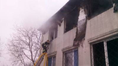 Число пострадавших при пожаре Харькове возросло до 11