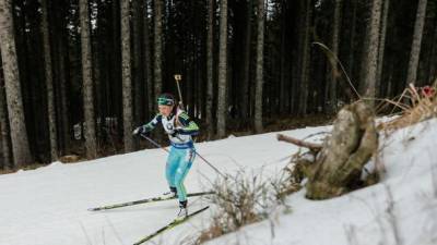 Биатлон: Украинка Джима завоевала серебро в гонке Кубка мира