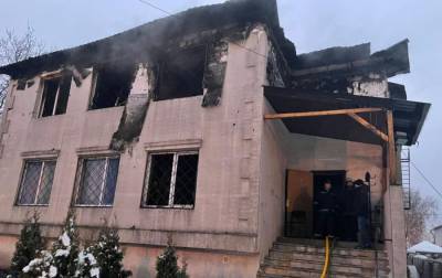 Пожар в Харькове в доме престарелых потушили