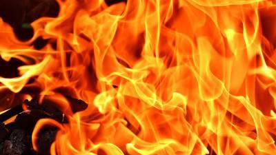 В Сеть попали кадры пожара в Харькове, при котором погибли 15 пенсионеров