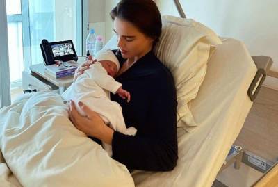 "Мисс Украина-Вселенная-2014" Анна Андрес показала снимки новорожденного сына