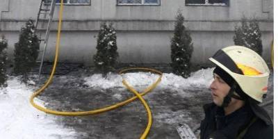 Пожар в Харькове: появилось видео с места происшествия