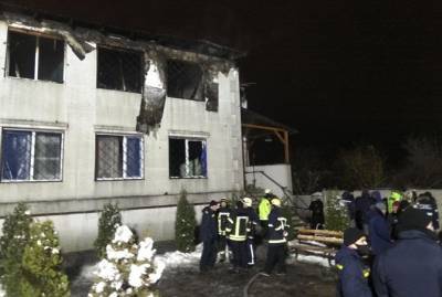 Сгоревший в Харькове дом престарелых был заодно и "наркологическим приютом"