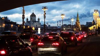 В Москве пробки достигли 10 баллов
