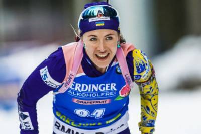 Биатлонистка Юлия Джима завоевала первое серебро для сборной Украины в сезоне