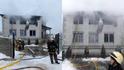 Спасенных из горящего пансионата в Харькове соседи приютили в своих домах: видео