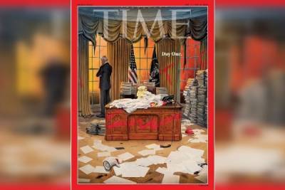 Журнал Time поместил на обложку разгромленный Овальный кабинет