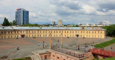 В Киеве восстанавливают башню №4 Киевской оборонной крепости на Печерске