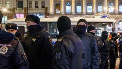 В России возбудили первое уголовное дело из-за митинга 23 января