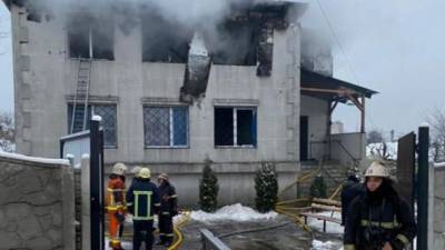 Пожар в доме престарелых в Харькове квалифицировали как ЧП государственного уровня