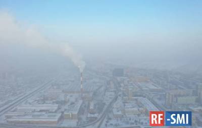 В Красноярске ввели режим "черного неба" до 22 января