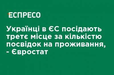 Украинцы в ЕС занимают третье место по количеству видов на жительство, - Евростат