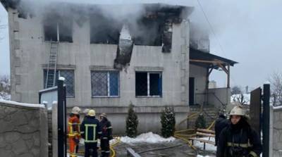 Пожар в Харькове: в полиции назвали вероятную причину