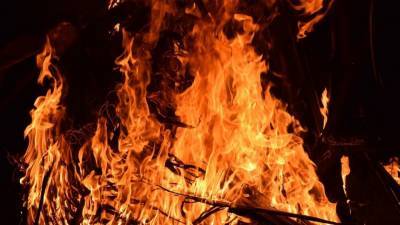Пожарная бригада эвакуировала 52 человека из горящего дома в Екатеринбурге