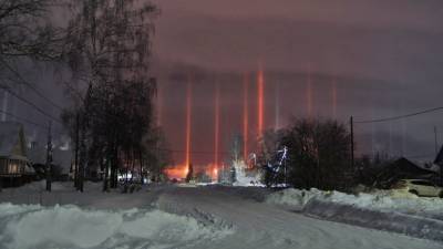 Во Владимирской области зафиксировали уникальное оптическое явление