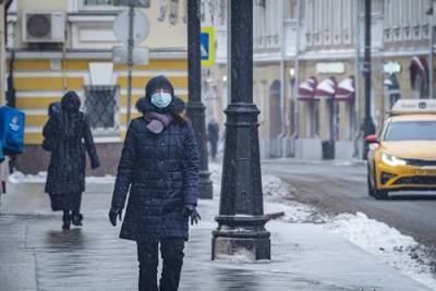 К вечеру пятницы температура в Москве поднимется до нуля градусов