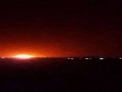 ВВС Израиля нанесли удар по сирийским позициям в городе Хама