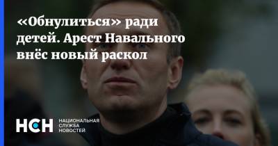 «Обнулиться» ради детей. Арест Навального внёс новый раскол