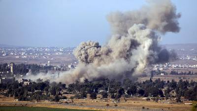 Израиль нанес ракетный удар по центральной части Сирии