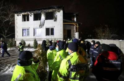 Четыре человека задержаны после пожара в доме престарелых в Харькове
