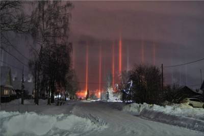 Уникальное атмосферное оптическое явление зафиксировали во Владимирской области