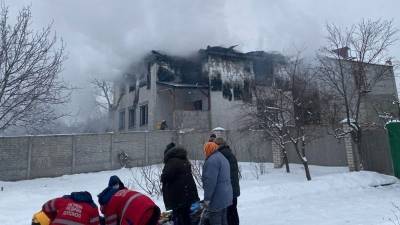Пожар в доме престарелых в Харькове: 15 человек погибли