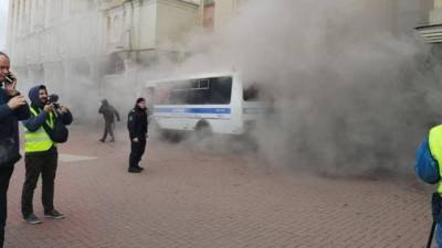 Московская полиция напомнила об ответственности за участие в незаконных акциях