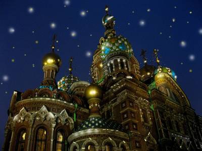В петербургской библиотеке воцарилась атмосфера ночного Петербурга
