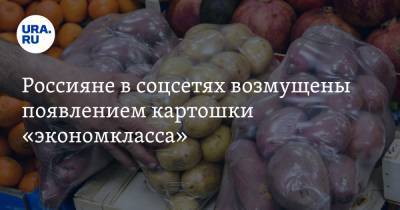 Россияне в соцсетях возмущены появлением картошки «экономкласса». «Такой картошкой свиней кормили»