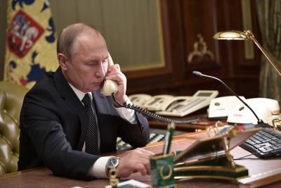 Путин обсудил вопросы сотрудничества с главой Евросовета