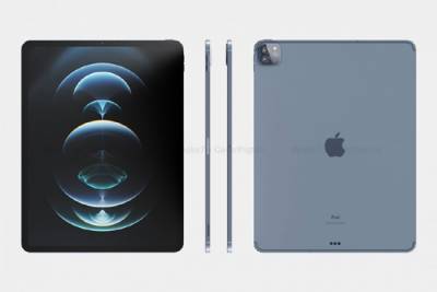 Появились первые рендеры iPad Pro 2021