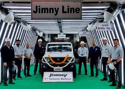 Suzuki запускает производство Jimny в Индии
