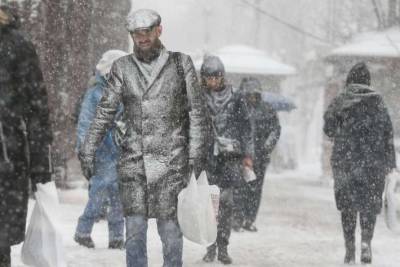 Николай Кульбида - В Украину идут сильные снегопады и метели - lenta.ua