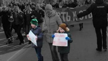 Детей позвали на митинг поддержать Навального