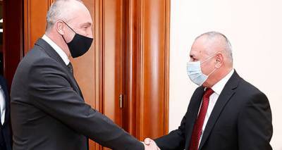 Главам МЧС Армении встретился с послом Беларуси и обсудил двустороннее сотрудничество
