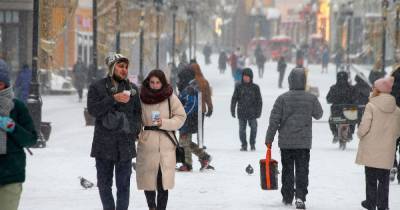 Сугробы в Москве достигли 37 сантиметров после снегопада