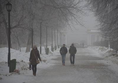 Рязанское МЧС выпустило метеопредупреждение о тумане и гололедице