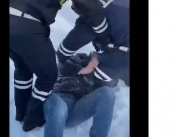В ГИБДД Череповца предоставили свое видео задержания 29-летнего водителя