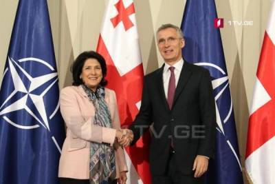 Генсек НАТО поддержал «целостность Грузии» и призвал продолжить реформы