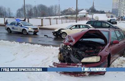 Авария на односторонней улице в Минске: водитель в больнице